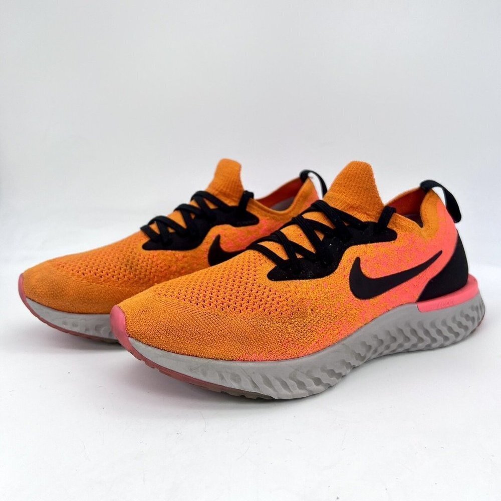 Nike Orange Athletic Shoes for Performance and Style